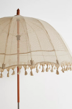 Load image into Gallery viewer, Tulum Macrame Umbrella