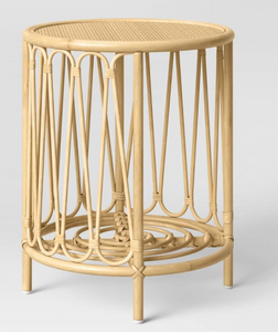 Lily Rattan Side Table
