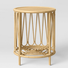 Load image into Gallery viewer, Lily Rattan Side Table
