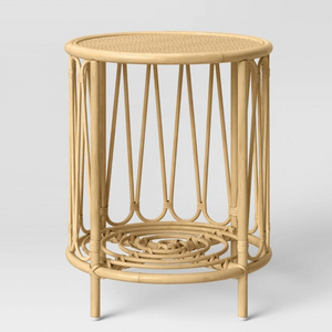 Lily Rattan Side Table