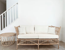 Load image into Gallery viewer, Tulum Rattan Settee
