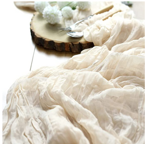 Cheesecloth Table Runner