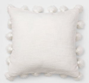 Square Fringe Pillow