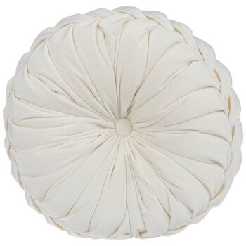 White Pinwheel Pillow